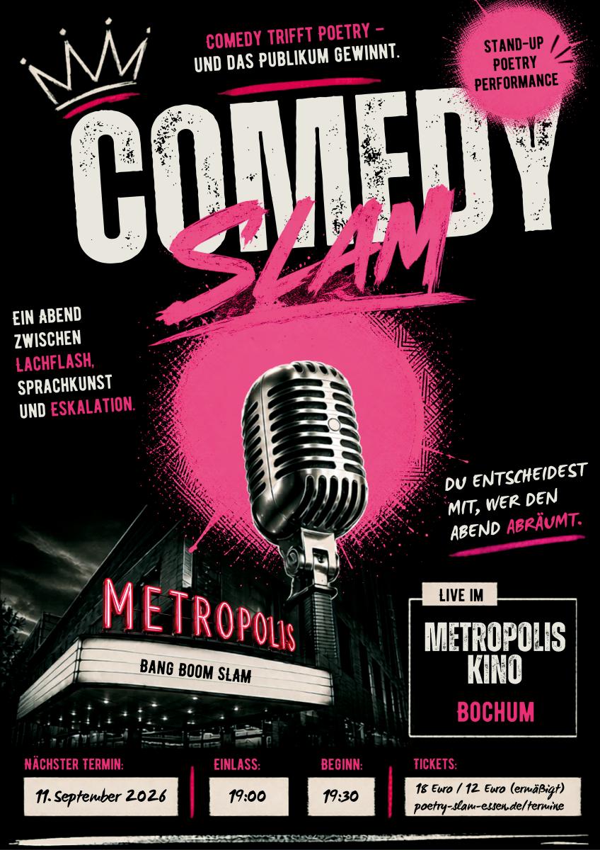 Comedy Slam im Metropolis